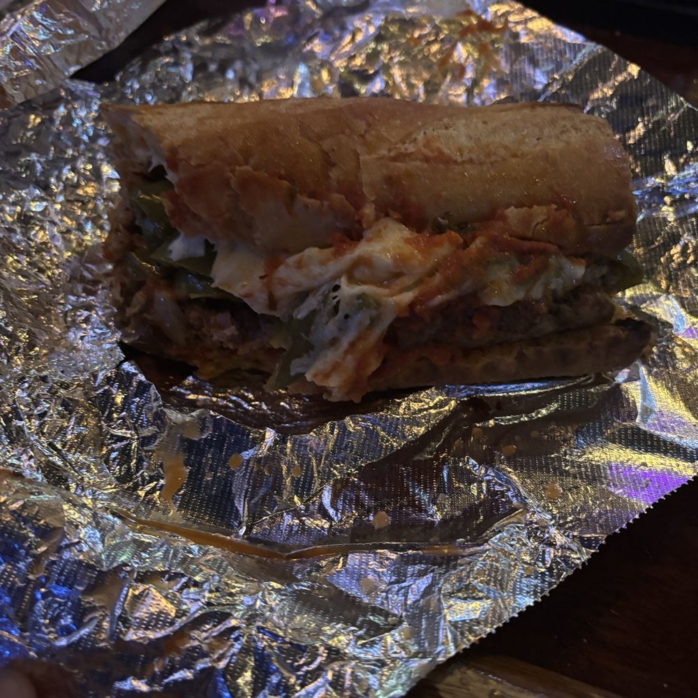 Arturo's Pizza - Sausage and Peppers hero w/ Garlic bread - Pizza Near Me - New York, New York Arturo's Pizza - Sausage and Peppers hero w/ Garlic bread - Pizza Near Me - New York, New York