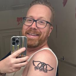 Me with tattoo. Me with tattoo.
