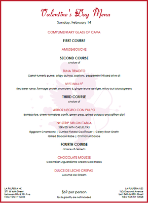 Menu photo 6 La Pulperia 44th HK New York, NY