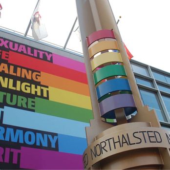 Boystown - Pride statue - Local Flavor Near Me - Chicago, Illinois