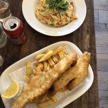 The Fish Box - Fish n Chips + Smoked Salmon & Langoustine Tagliatelle - Seafood Near Me - Dingle, Kentucky The Fish Box - Fish n Chips + Smoked Salmon & Langoustine Tagliatelle - Seafood Near Me - Dingle, Kentucky