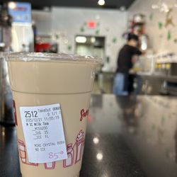 85°C Bakery Cafe-Jurupa Valley - The amount of crystal boba