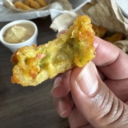Chicken Coop - The broccoli bites!