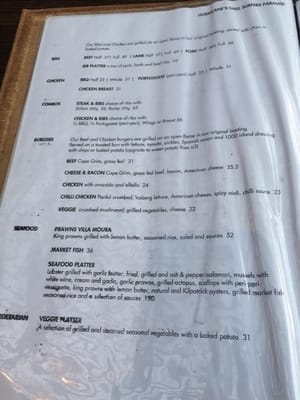 Menu photo 3 Hurricane's Grill Surfers Paradise, QLD Menu photo 3 Hurricane's Grill Surfers Paradise, QLD