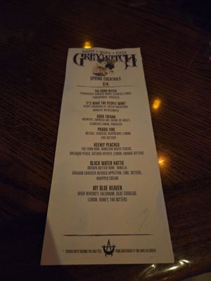 Menu photo 1 Grey Witch Henderson, NV