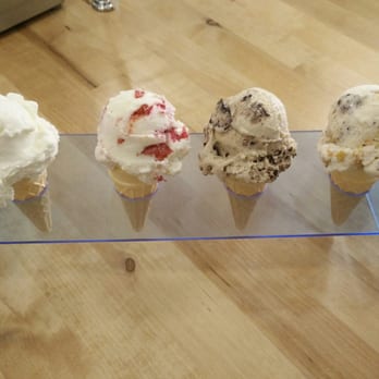 Cold Front - Ice cream flight. (Lemon meringue, Door County cherry, Fat Elvis and This $&@! Just Got Serious) - Coffee & Tea Near Me - Saint Paul, Minnesota