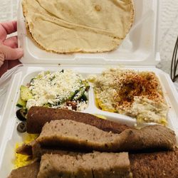 Zesty Shawarma And Grill - Gyros  plate! Enough for 2