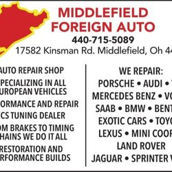 Middlefield Foreign Auto
