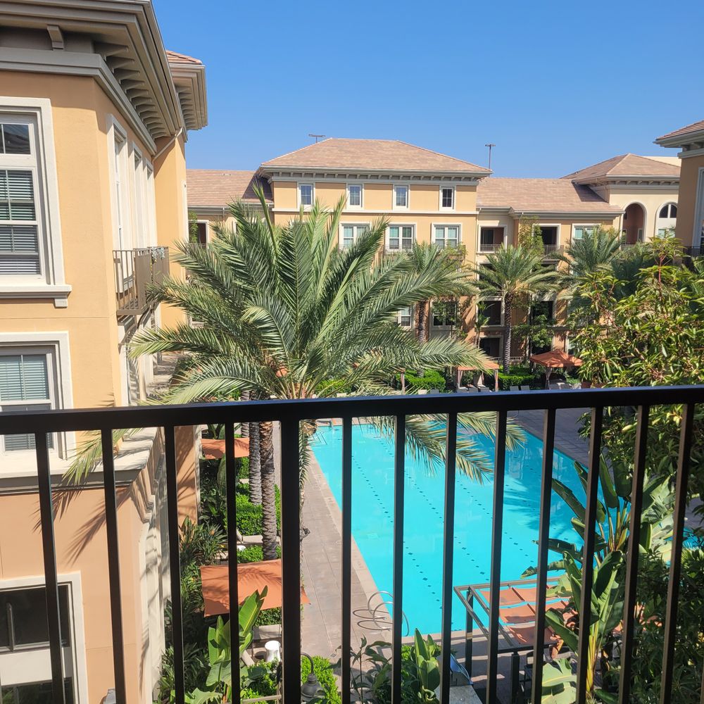 Although we live near the pool we have had no issues with the noise level.