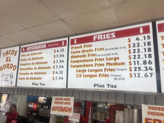 Menu photo 3 Tacos El Gordo San Diego, CA Menu photo 3 Tacos El Gordo San Diego, CA
