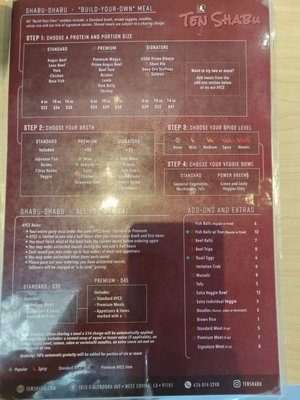 Menu photo 1 Ten Shabu West Covina, CA Menu photo 1 Ten Shabu West Covina, CA