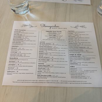Stonegarden - Menu - Breakfast & Brunch Near Me - Minneapolis, Minnesota Stonegarden - Menu - Breakfast & Brunch Near Me - Minneapolis, Minnesota