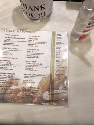 Menu photo 8 Andersen Bakery Milpitas, CA