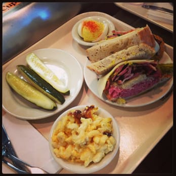 Shapiro's Delicatessen - Corned beef on rye - mustard and swiss. Best deviled eggs...in the world. Mac-n-cheese and a plate of pickles. - Delis Near Me - Indianapolis, Indiana Shapiro's Delicatessen - Corned beef on rye - mustard and swiss. Best deviled eggs...in the world. Mac-n-cheese and a plate of pickles. - Delis Near Me - Indianapolis, Indiana