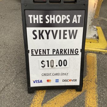 The Shops at Skyview - Skyview fake event sign - Shopping Centers Near Me - Flushing, New York