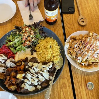 Nosh - Nosh Platter & loaded fries - Mediterranean Near Me - Park City, Utah Nosh - Nosh Platter & loaded fries - Mediterranean Near Me - Park City, Utah