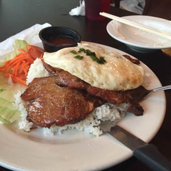 SEA Restaurant - BBQ Pork With Fried Eggs - Vietnamese Near Me - Rochester, New York