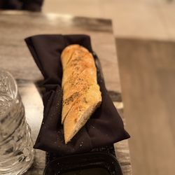 Gambi's - Bread basket with side of olive oil and balsamic vinegar