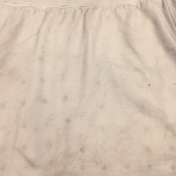 Wash and Wear - My white skirt came out dirtier than when it went in. See the dark pattern of circles? That's from the washer. This is washer #19. - Laundry Services Near Me - Big Bear Lake, California Wash and Wear - My white skirt came out dirtier than when it went in. See the dark pattern of circles? That's from the washer. This is washer #19. - Laundry Services Near Me - Big Bear Lake, California