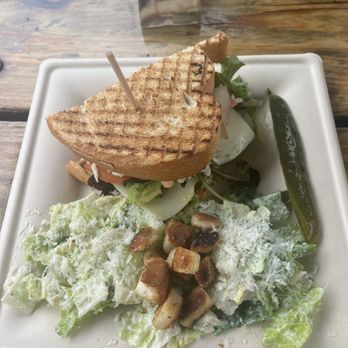 Cenote - 1/2 Turkey Avocado 1/2 Ceaser - Coffee & Tea Near Me - Austin, Texas Cenote - 1/2 Turkey Avocado 1/2 Ceaser - Coffee & Tea Near Me - Austin, Texas