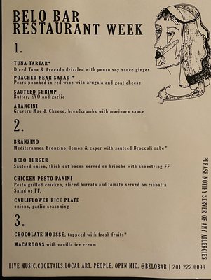 Menu photo 4 Belo Bar & Kitchen Hoboken, NJ Menu photo 4 Belo Bar & Kitchen Hoboken, NJ