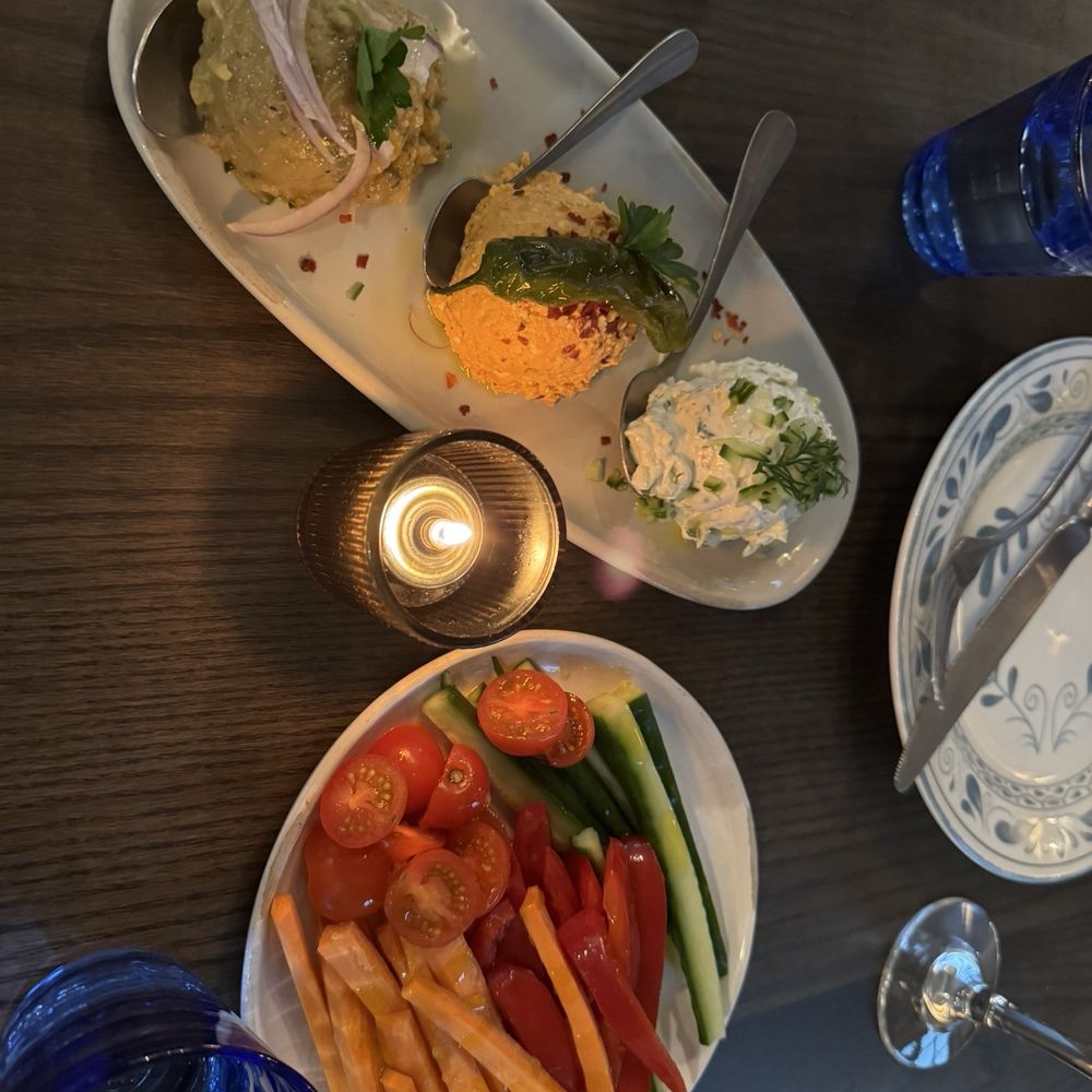 Avli - Spread Sampler, Side Crudite - Greek Near Me - Milwaukee, Wisconsin Avli - Spread Sampler, Side Crudite - Greek Near Me - Milwaukee, Wisconsin