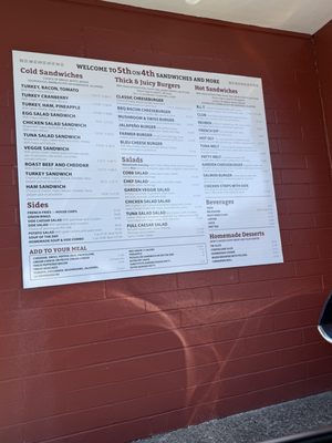 Menu photo 1 5th On 4th Sandwiches Olympia, WA