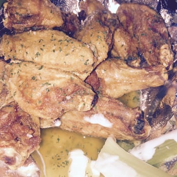 Change of Pace - Garlic Parmesan wangs!!! - Sports Bars Near Me - Syracuse, New York Change of Pace - Garlic Parmesan wangs!!! - Sports Bars Near Me - Syracuse, New York
