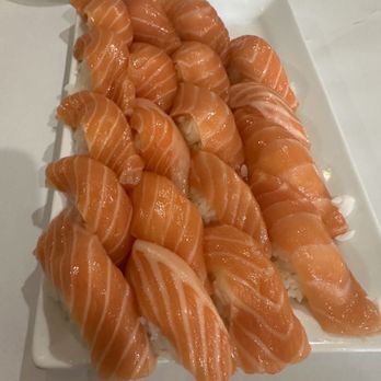 Azukar Sushi - Salmon 21. Sake Nigiri Sushi - Sushi Bars Near Me - Sacramento, California Azukar Sushi - Salmon 21. Sake Nigiri Sushi - Sushi Bars Near Me - Sacramento, California