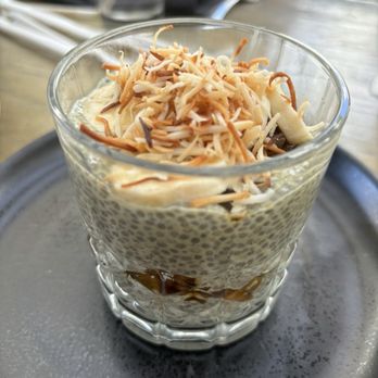 Barsecco - Matcha chia pudding - BEST - Wine Bars Near Me - Miami, Florida