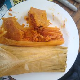 The tamales is not bad $3 each. They even have the sweet elote.