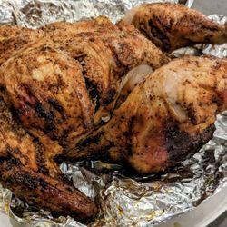 Q'S Halal Pizza - Rotisserie Chicken - absolutely delicious!