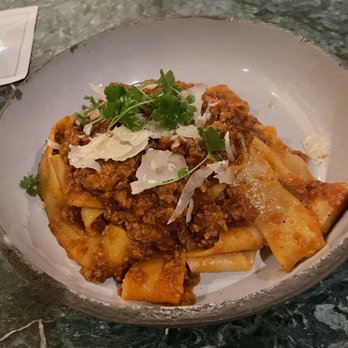 Knife & Spoon - Pasta Bolognese - Seafood Near Me - Orlando, Florida Knife & Spoon - Pasta Bolognese - Seafood Near Me - Orlando, Florida
