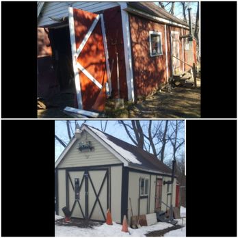 The Handyman Can - New barn siding job - Handyman Near Me - Montgomery, New York The Handyman Can - New barn siding job - Handyman Near Me - Montgomery, New York