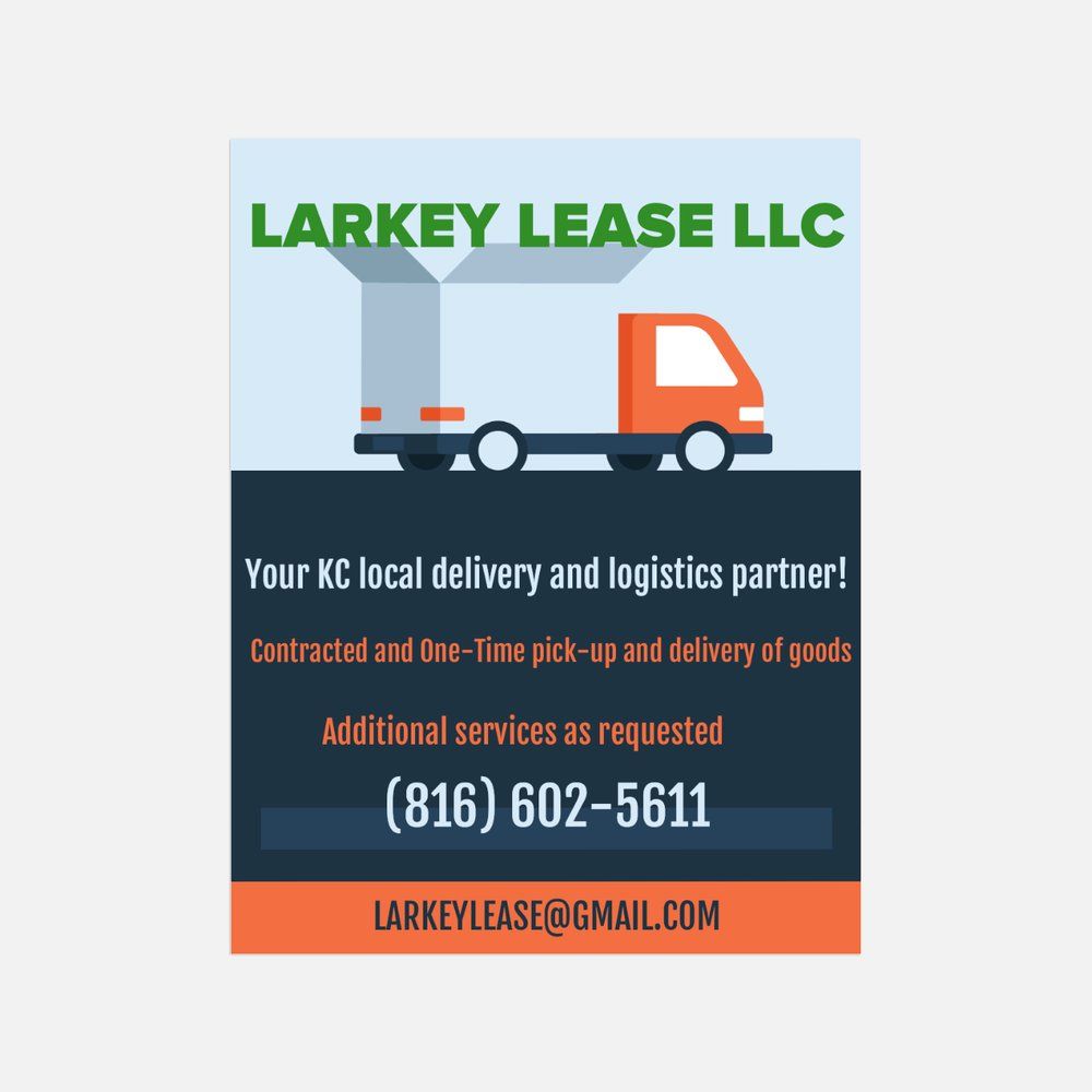LARKEY LEASE Kansas City, Missouri Couriers & Delivery Services Phone Number Yelp