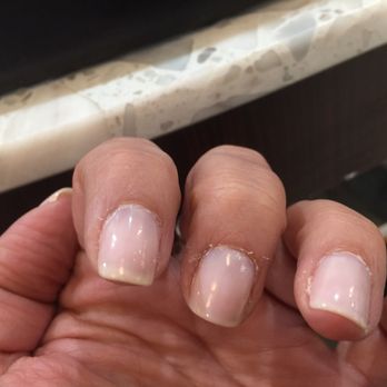 Bloom Nail & Spa - True no attention to detail- manicures are suppose to be precision and specific! This was by far.... A 6 year old can do better! - Nail Salons Near Me - Bay Shore, New York