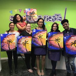 A Painting Fiesta - Celebrated my birthday.So much fun.Learned a whole bunch.Our teacher was awesome.The whole thing was great and would come again