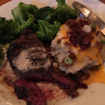 Chili's - Steak with loaded mashed potatoes - Tex-Mex Near Me - Milledgeville, Georgia