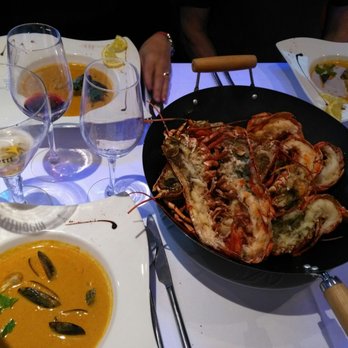 La Maison Blanche - The excellent livster bouillabaisse de homard... Lobster - French Near Me - Bayeux, 14 La Maison Blanche - The excellent livster bouillabaisse de homard... Lobster - French Near Me - Bayeux, 14