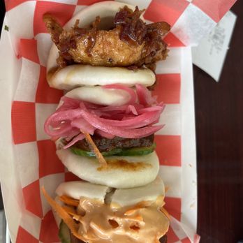 Taco Bao’T It - Bao Fest, Pork Belly, Spicy Pork and Chicken and Waffles...yum!! - Asian Fusion Near Me - Miami, Florida Taco Bao’T It - Bao Fest, Pork Belly, Spicy Pork and Chicken and Waffles...yum!! - Asian Fusion Near Me - Miami, Florida
