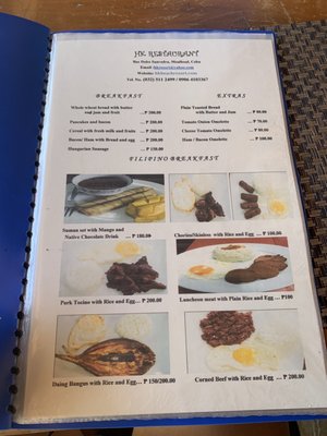 Menu photo 1 HK Restaurant Moalboal, CEB