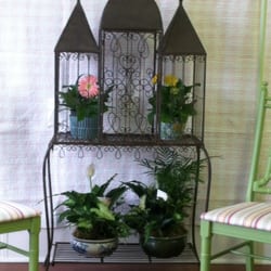 Jean Marie's Flowers & Gifts - Adorable birdcage style plant stand