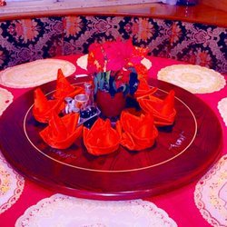 Chinarestaurant Panda - The Beautiful table setting for my family