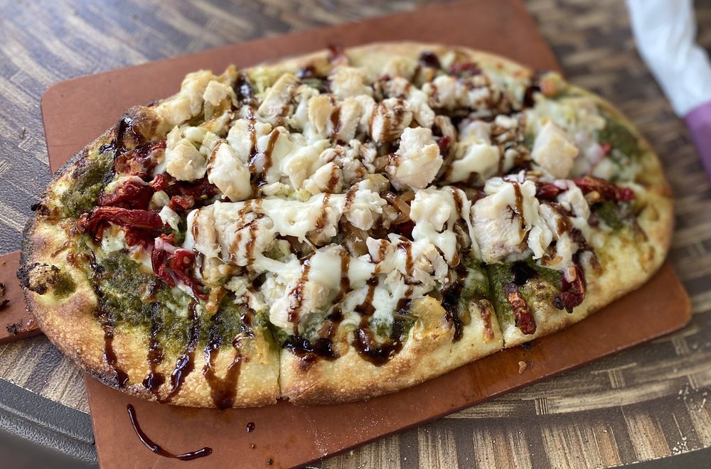 Food from Naples Flatbread Kitchen & Bar