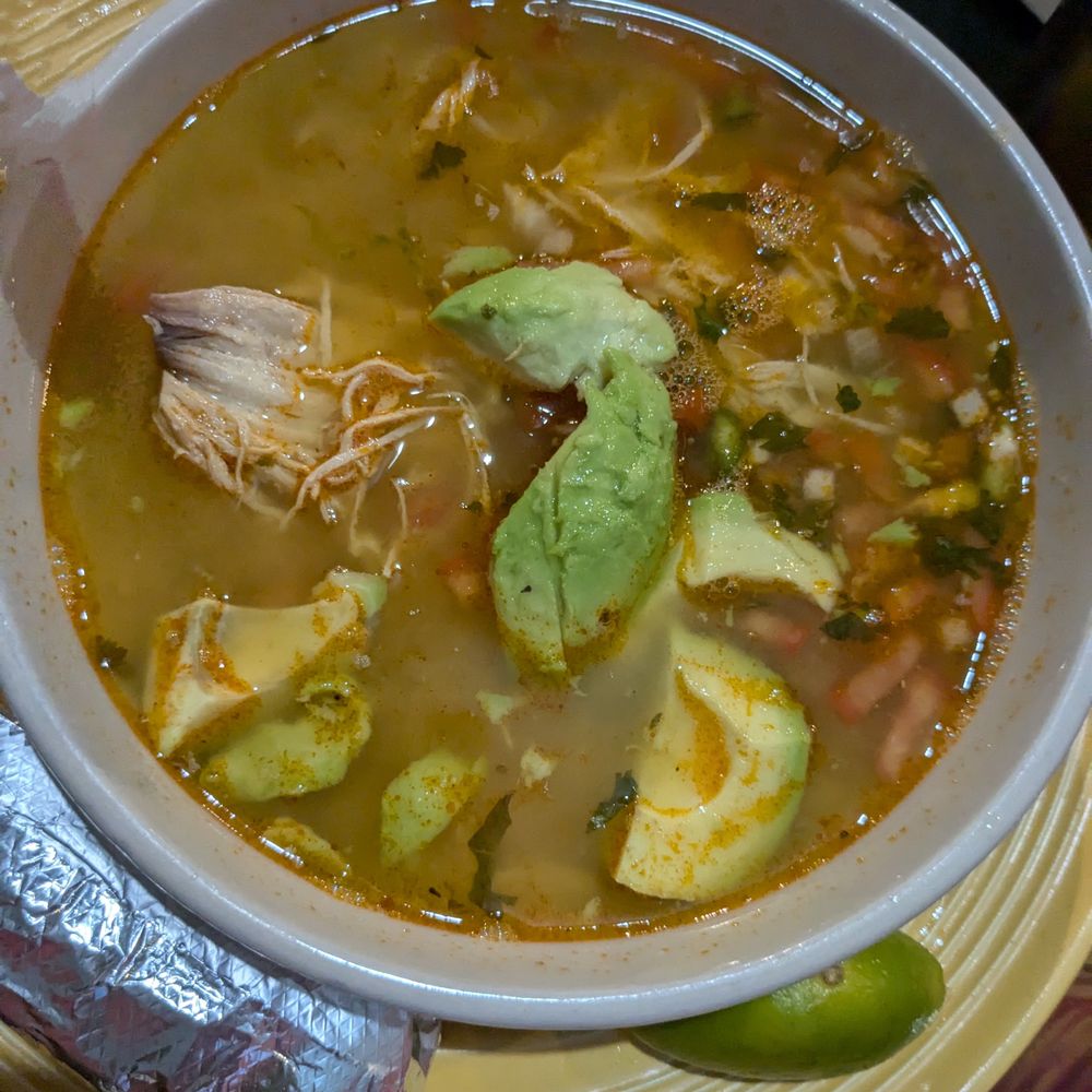 Chimi's Fresh Mex - Chicken soup (Sopa de Pollo) - Mexican Near Me - Florissant, Missouri