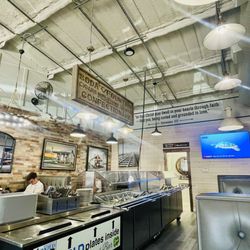 Daily Bread And Brew - Inside salad bar area