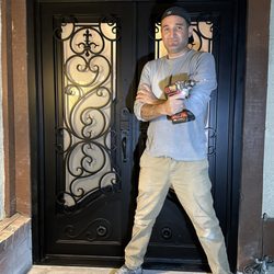 Marcel Handyman - New front double doors came out great.
