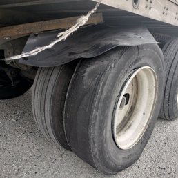Worn out tires Worn out tires