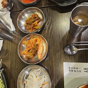 Yigah Restaurant - The side spread. - Korean Near Me - Irvine, California