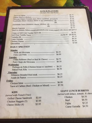 Menu photo 4 La Estacion Galveston, TX Menu photo 4 La Estacion Galveston, TX